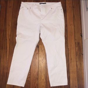 White jeans